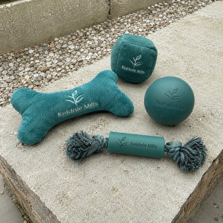 Custom dog toys for a small business